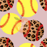 Leopard Softballs - Multiple Colors
