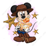 Western Mouse PNG - Multiple Colors