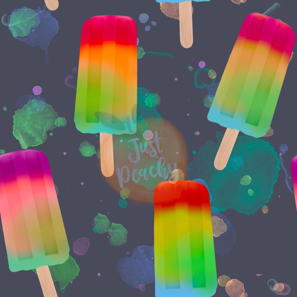 Psychedelic Popsicle-Multiple Colors