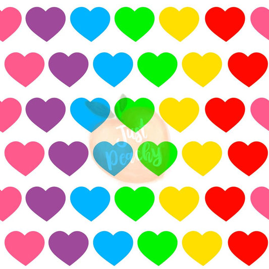 Rainbow Hearts